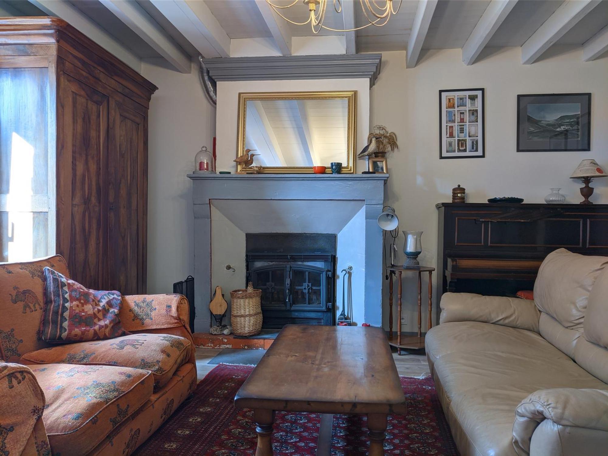 Les Volets Bleus Villa Arçais Buitenkant foto